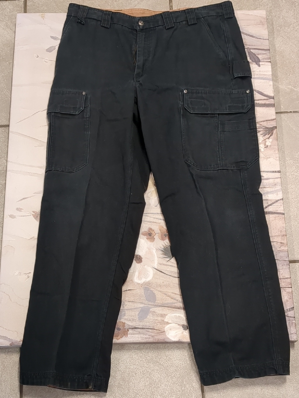 Duluth Trading Co Black Cargo Pants